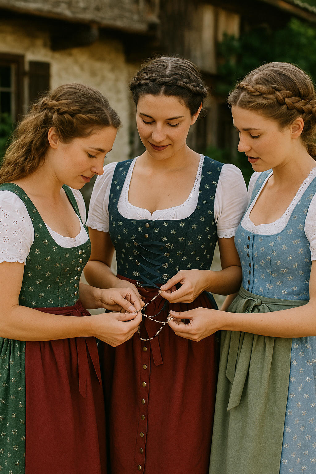 How to Lace Up Your Dirndl