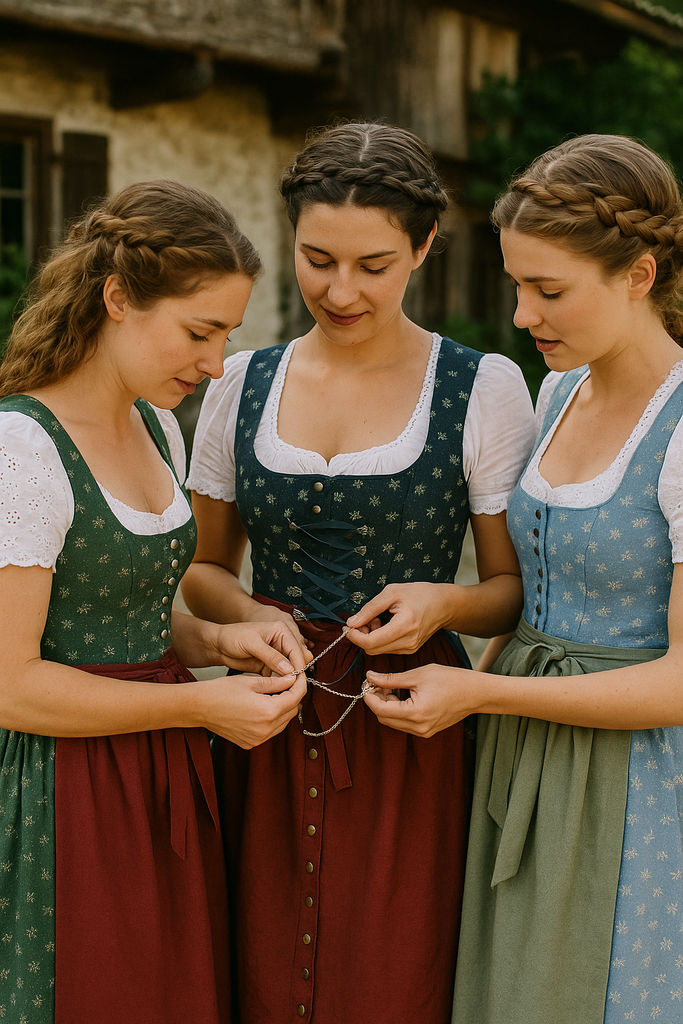 How to Lace Up Your Dirndl