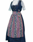 Cherry Red Maxi Dirndl Dress