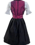 Classic Maroon Dirndl Dress