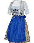 Blue Bavarian Dirndl Dress