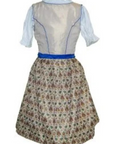Blue Bavarian Dirndl Dress