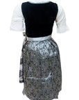 Black Velvet Paulina Midi Dirndl Dress