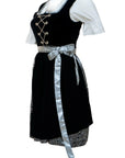 Black Velvet Paulina Midi Dirndl Dress