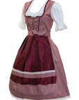 Bavarian Dirndl Dress Strawberry Pink