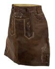 Modern Lederhosen Skirt for Women