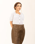 Modern Lederhosen Skirt for Women