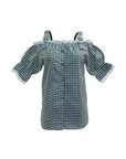 Green Checkered Women's Oktoberfest Shirt