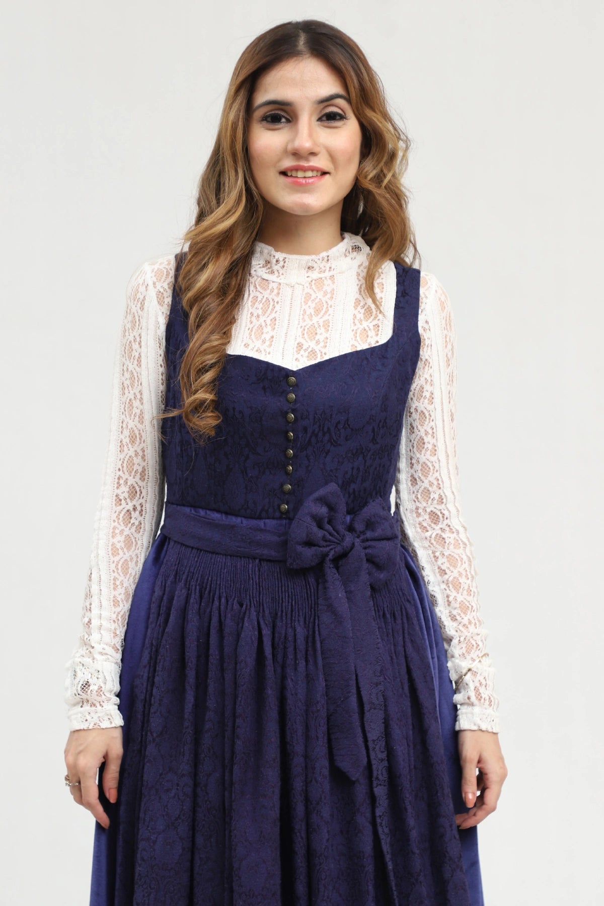 Navy Blue Dirndl