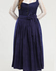 Navy Blue Dirndl Dress