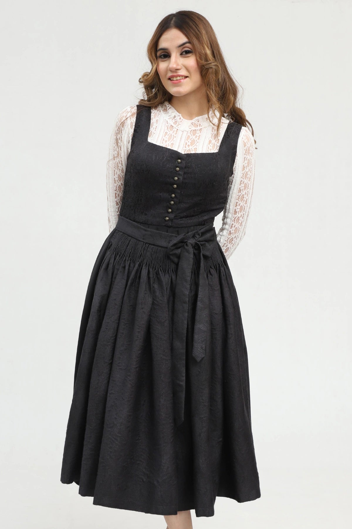 Black Night Authentic Dirndl Dress