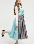 Dirndl Turquoise Whisper