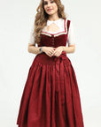Dirndl Crimson Charm