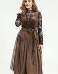 Velvet Brown Dirndl