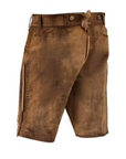 Authentic Brown Lederhosen with Modern Accents