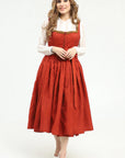 Dirndl Fiery Scarlet