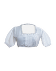 Lace Dirndl Blouse White
