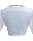 Lace Dirndl Blouse White