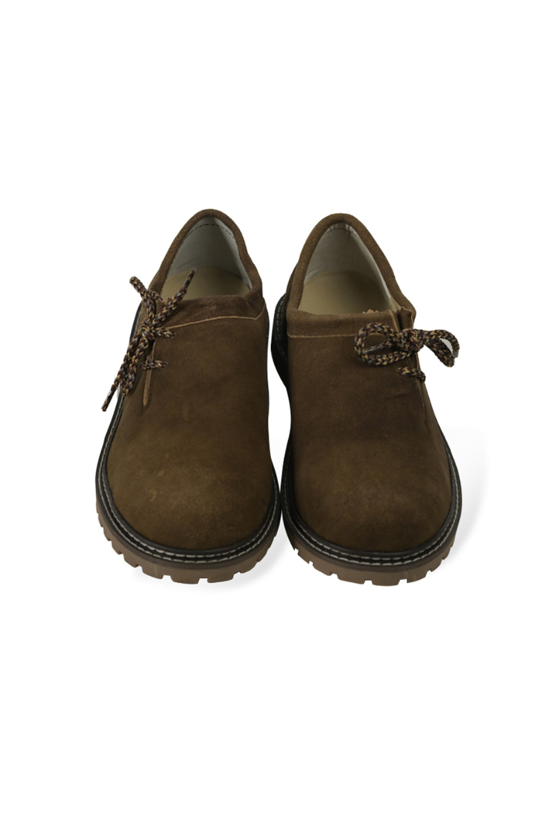 Authentic brown Lederhosen boots