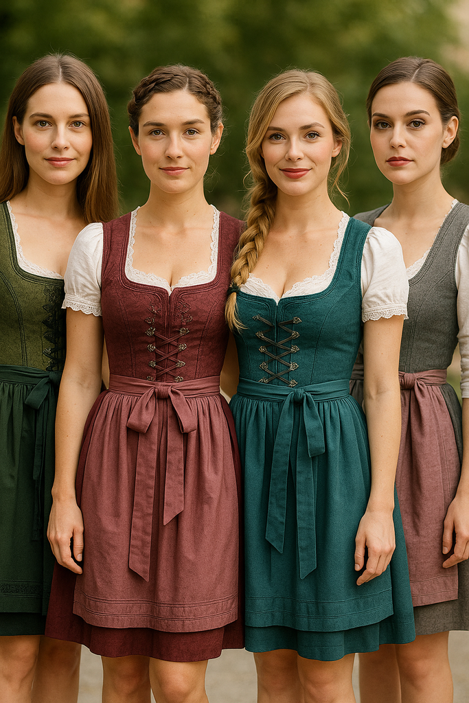 Ways to style dirndl 