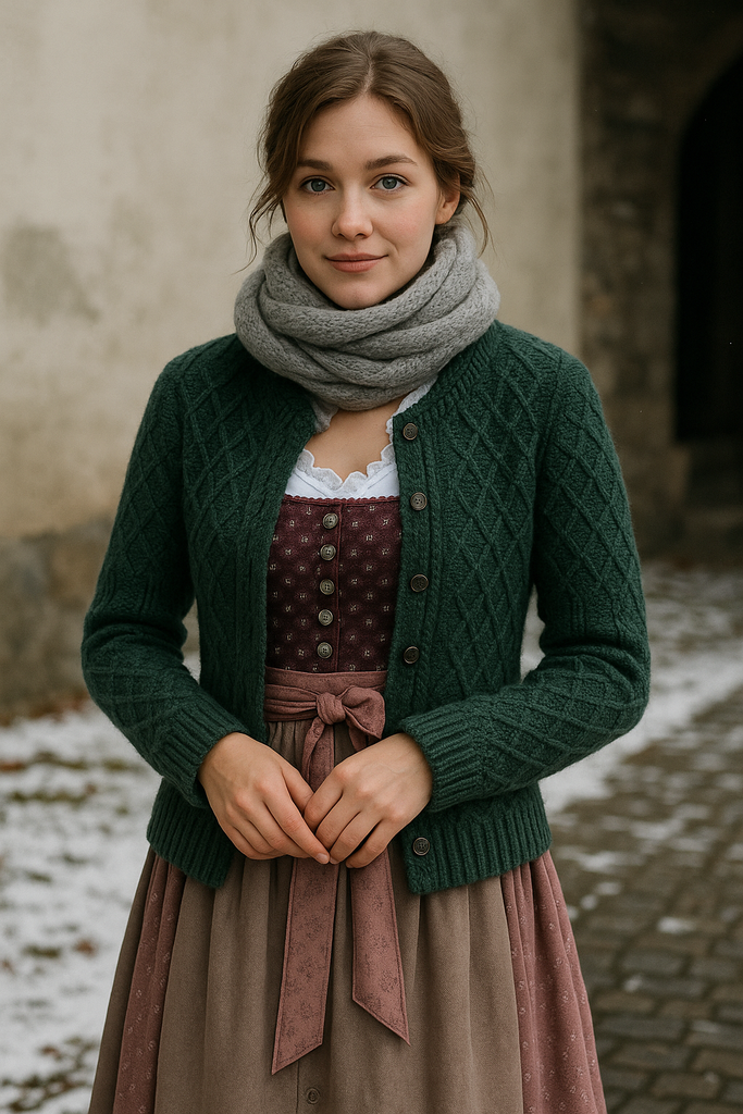 Styling dirndl for winters