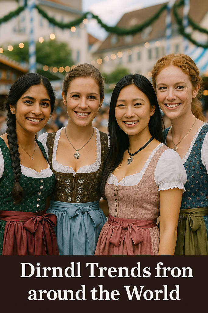 German Dirndl Styles From Around the World