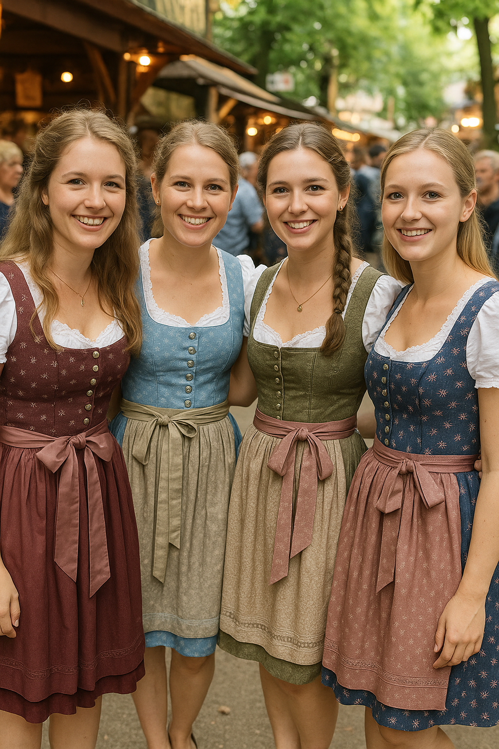 Dirndl styles for Bergkirchweih