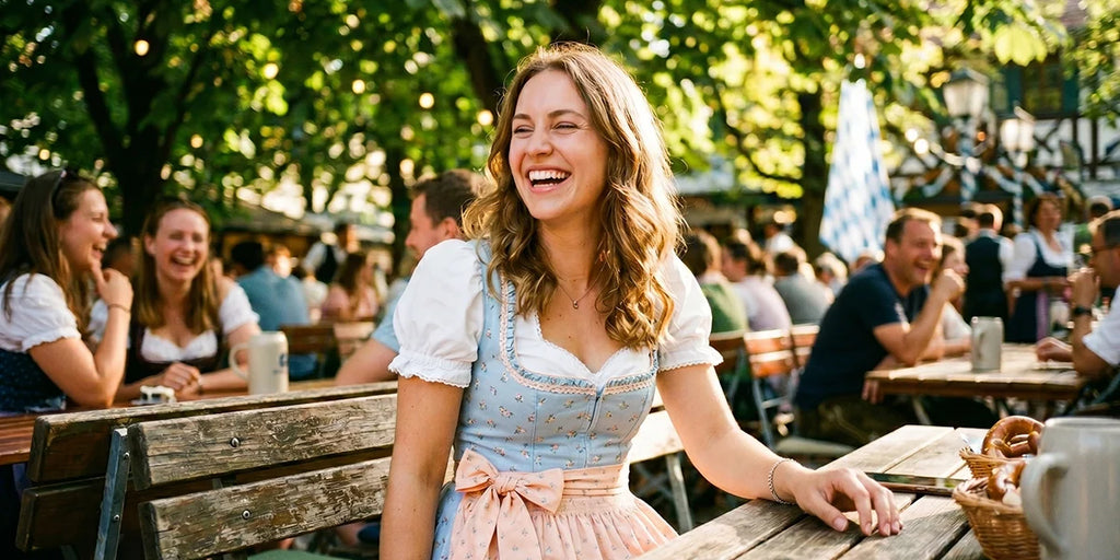 What Does the Dirndl Bow Position Really Mean in Bavarian Culture
