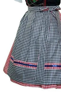 Vintage Dirndl Elsa Cherry Black