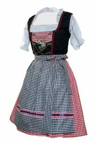 Vintage Dirndl Elsa Cherry Black