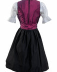 Classic Maroon Dirndl Dress