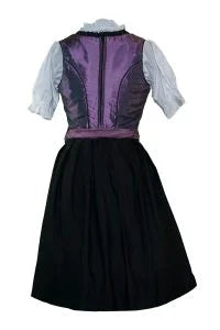 Deep Purple Vintage Dirndl Dress