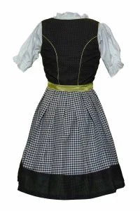 Grun Dirndl Dress with Charivari Chains