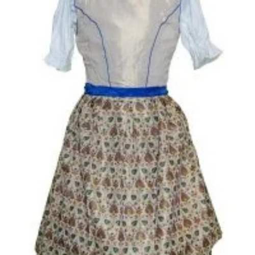 Blue Bavarian Dirndl Dress