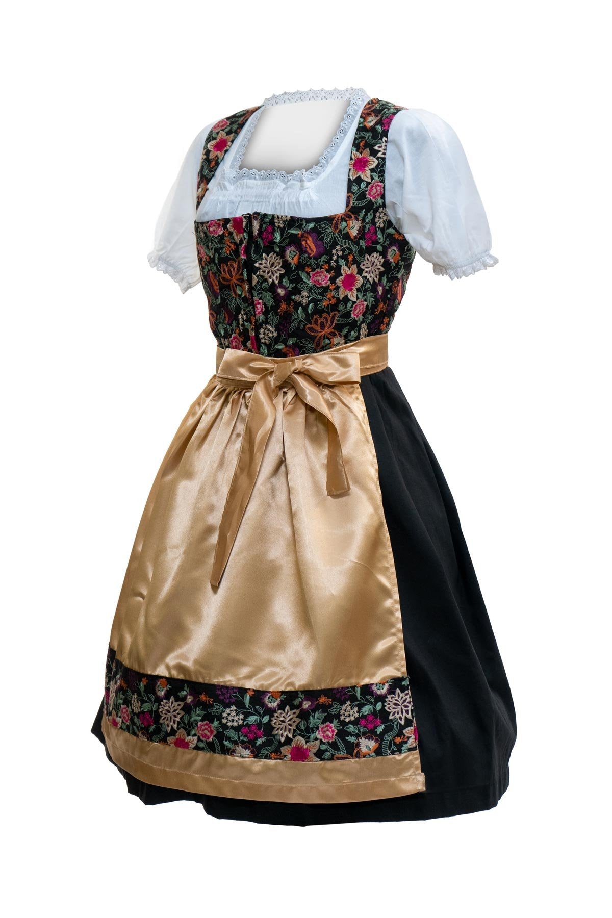 Super Curve Floral German Dirndl Dress