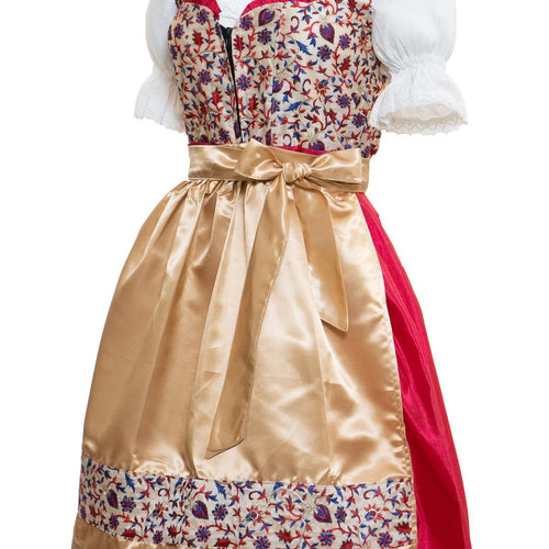 Gorgeous Hot Pink Dirndl Dress