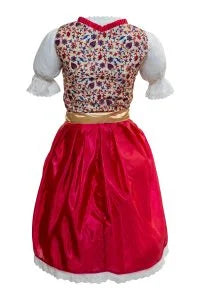 Gorgeous Hot Pink Dirndl Dress