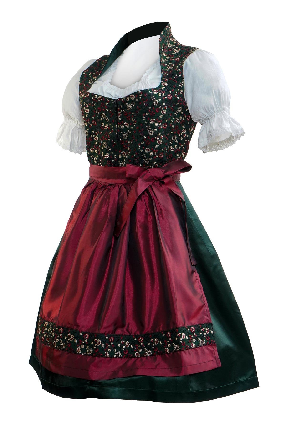 Garden Green Oktoberfest Dirndl Dress