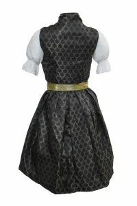 High Collar Bavarian Dirndl Dress