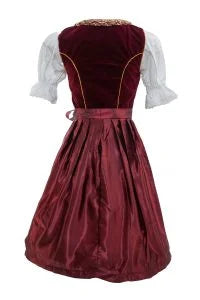 Premium Love Maroon Dirndl Dress