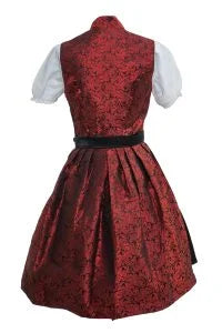 Lovely Red Bavarian Dirndl Dress