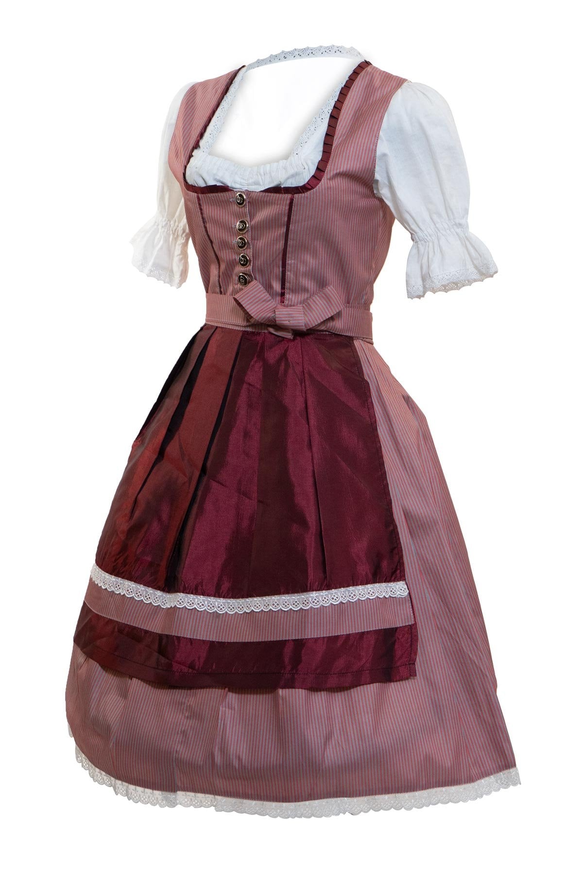 Bavarian Dirndl Dress Strawberry Pink