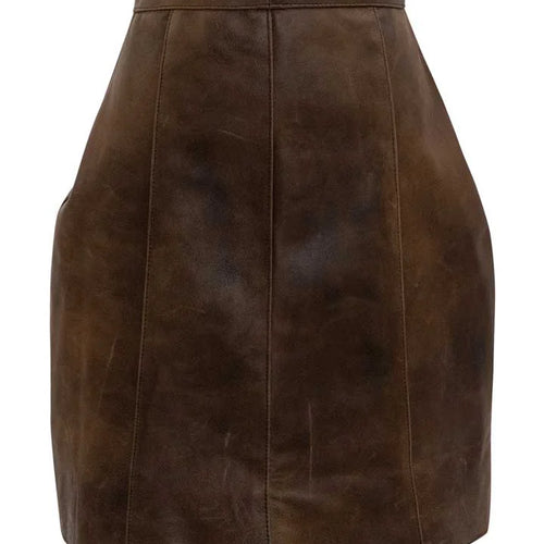 Modern Lederhosen Skirt for Women