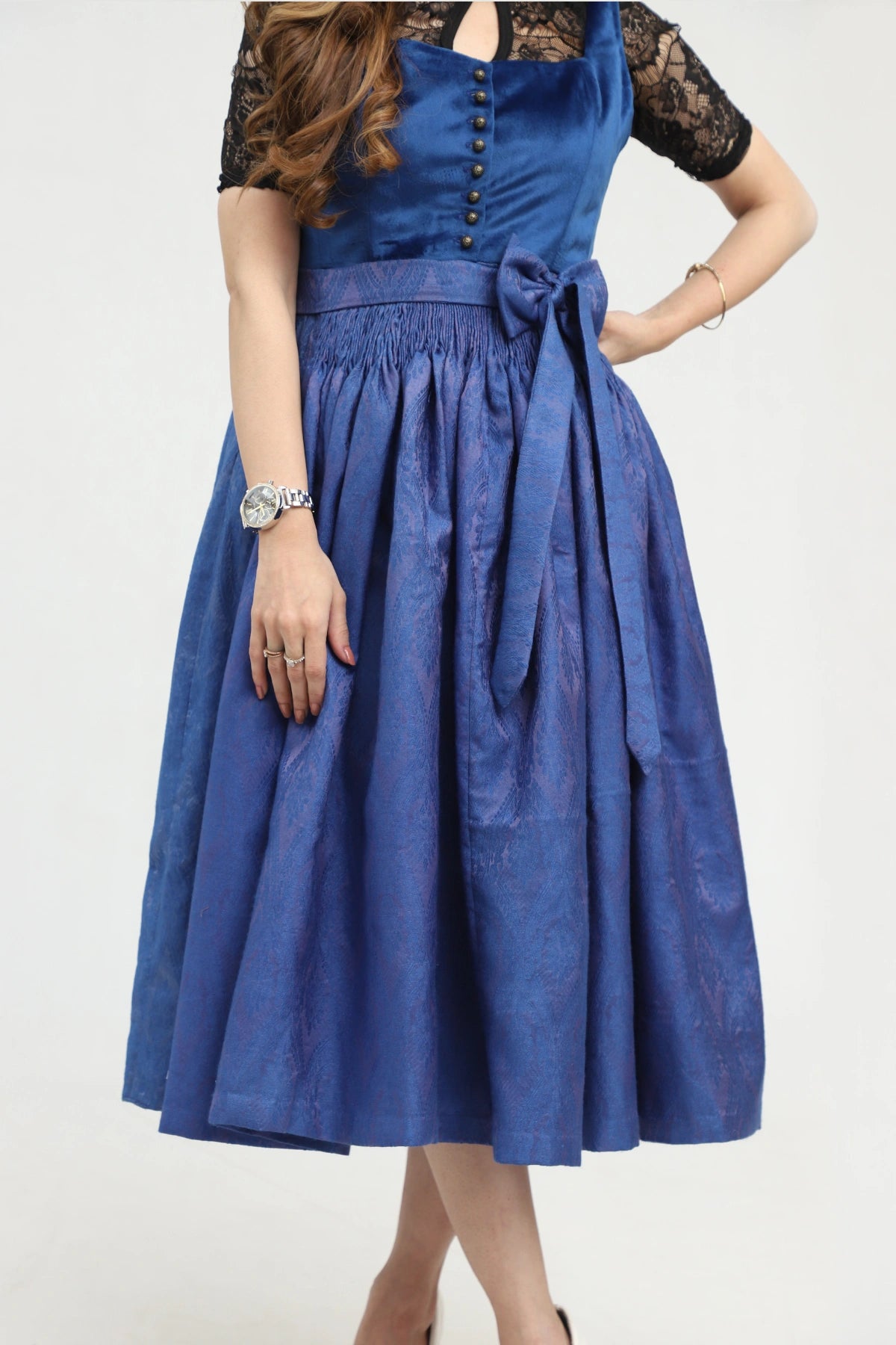 Dirndl Azure Indigo