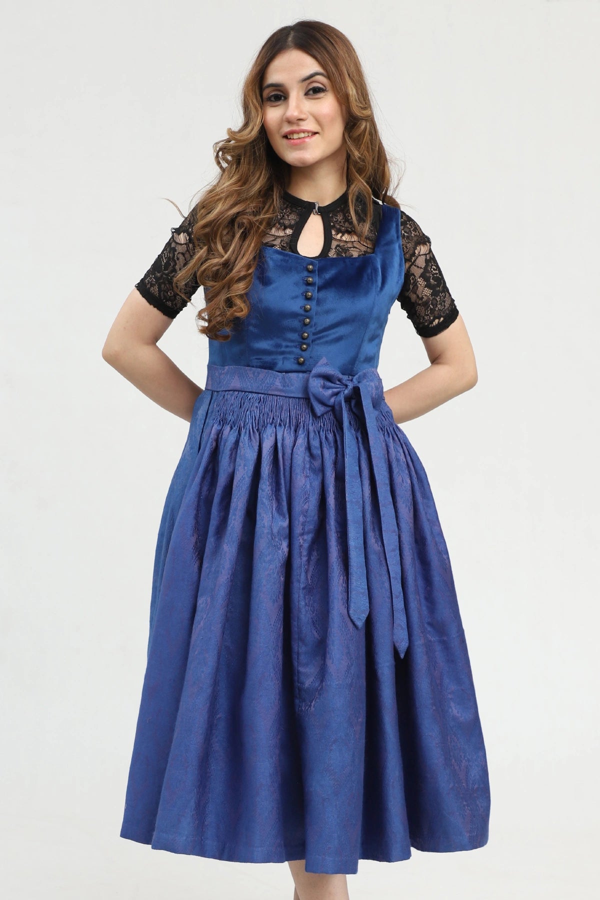 Dirndl Azure Indigo