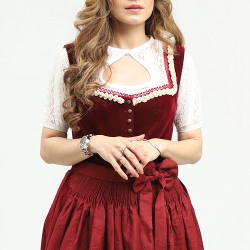 Dirndl Crimson Charm