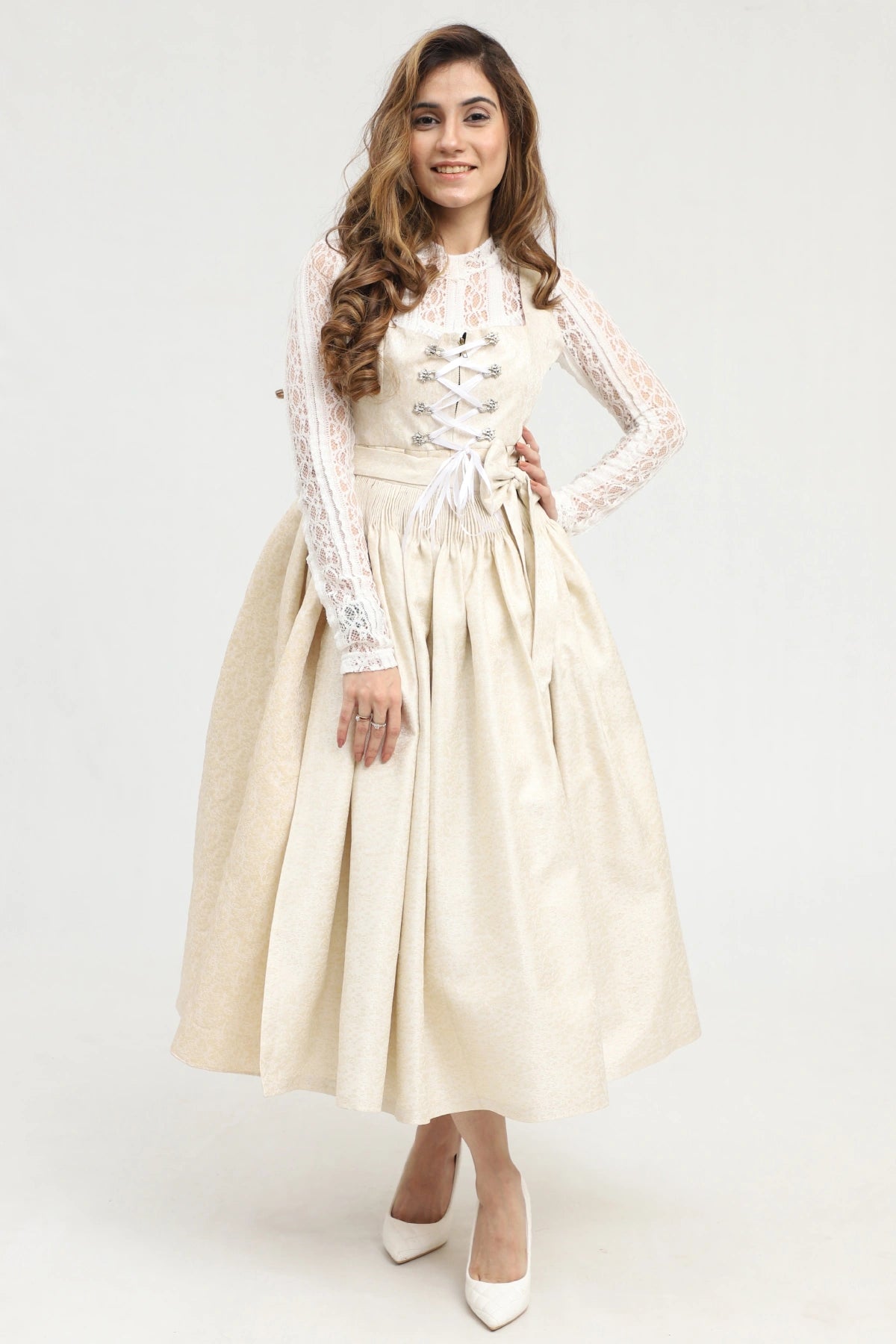 German Dirndl Frosted Tones