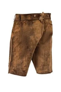 Authentic Brown Lederhosen with Modern Accents