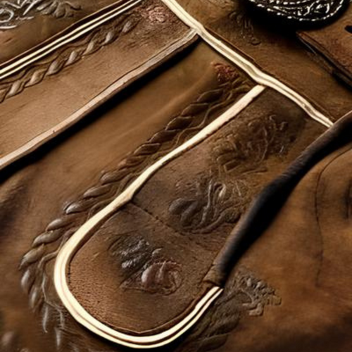 Authentic Brown Lederhosen with Modern Accents