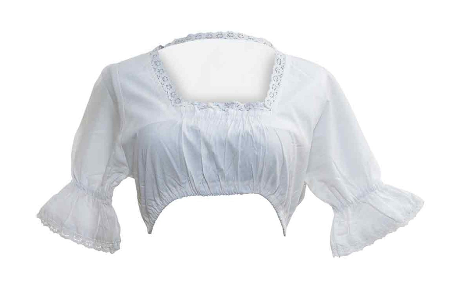 Authentic Dirndl Blouse White